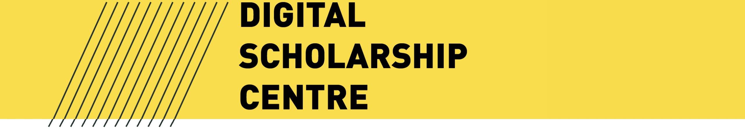 Digital Scholarship Centre banner